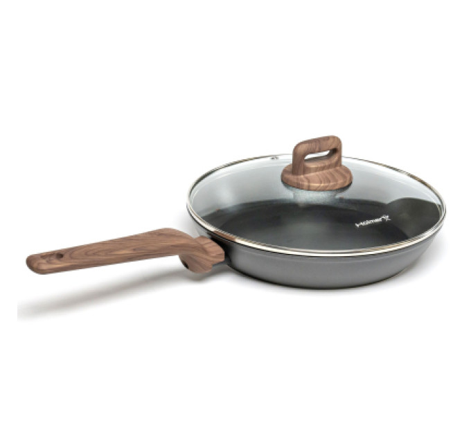 Hölmer Сковорода Hölmer Wood кована з кришкою 24 см (FP-22524-SWBL Wood)