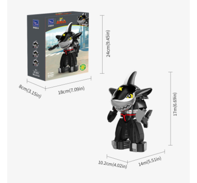 Pantasy Конструктор Pantasy Kabutack - Sharkler (87104)