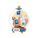 Pantasy Конструктор Pantasy Moomin - Moomin's Leisurely time (87207)