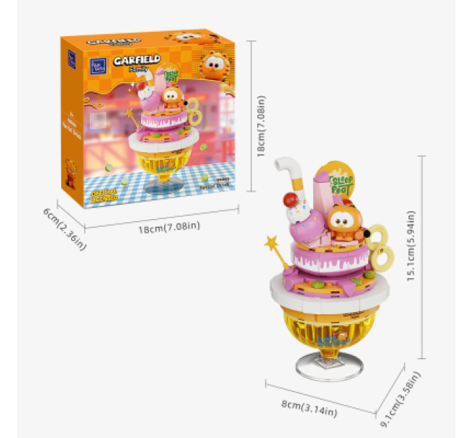 Pantasy Конструктор Pantasy Garfield -Foodie - Special Drink (86806)