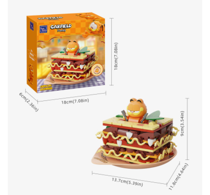 Pantasy Конструктор Pantasy Garfield -Foodie - Lasagna (86807)