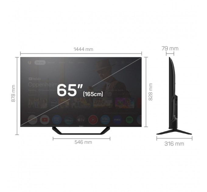 Tesla Телевізор Tesla 65E655BUS