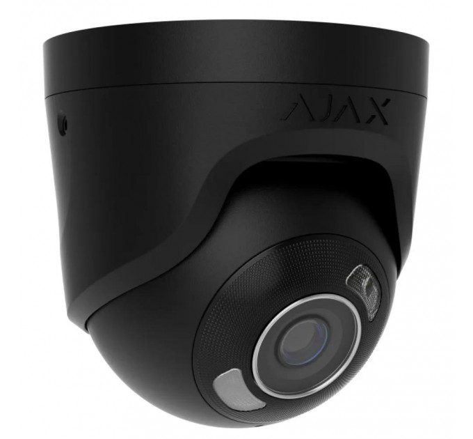 Ajax Ajax TurretCam HL (8 Mp/4 mm) ASP black відеокамера спостереження