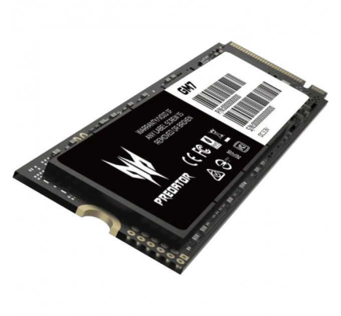Acer Predator Накопичувач SSD M.2 2280 512GB GM7 Acer Predator (BL.9BWWR.117)