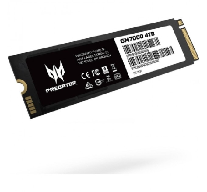 Acer Predator Накопичувач SSD M.2 2280 4TB GM7000 Acer Predator (BL.9BWWR.107)