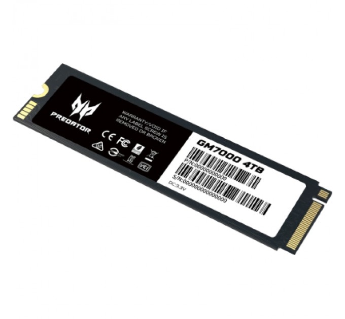 Acer Predator Накопичувач SSD M.2 2280 4TB GM7000 Acer Predator (BL.9BWWR.107)