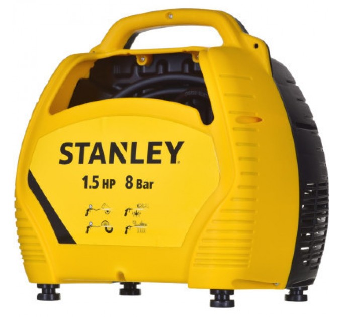 Stanley Компресор Stanley AIR KIT, 180 л/хв, 1.1 кВт, 6,1 кг (AIRKIT)