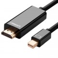 Ugreen Кабель мультимедійний miniDisplayPort M to HDMI M 1.5m MD101 4K black Ugreen (20848)