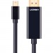 Ugreen Кабель мультимедійний miniDisplayPort M to HDMI M 1.5m MD101 4K black Ugreen (20848)