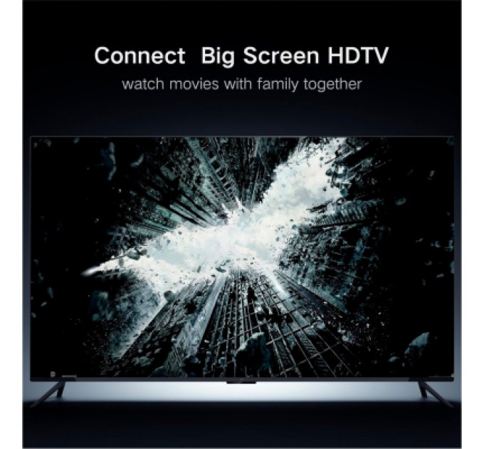 Ugreen Кабель мультимедійний miniDisplayPort M to HDMI M 1.5m MD101 4K black Ugreen (20848)