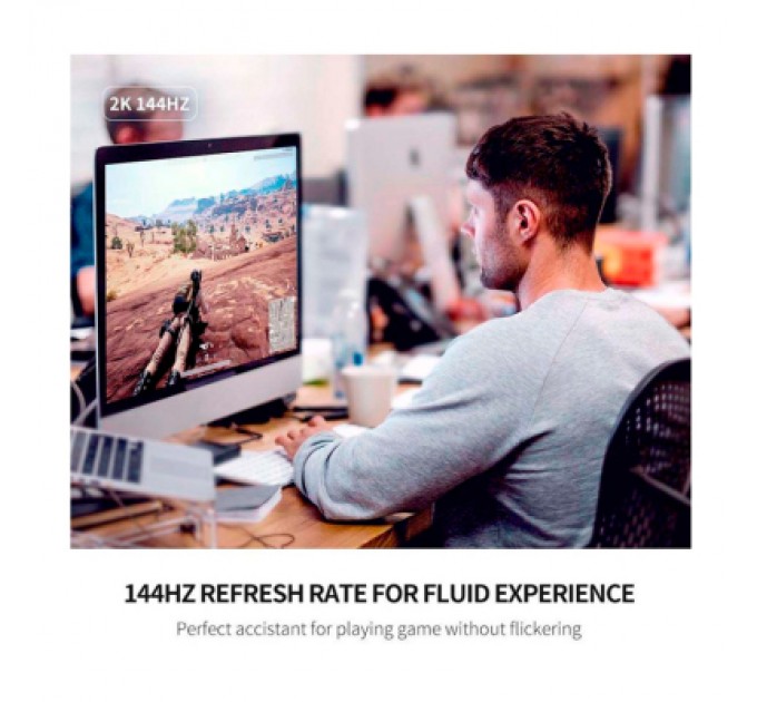 Ugreen Кабель мультимедійний miniDisplayPort M to DisplayPort M 1.5m MD105 black Ugreen (10477)