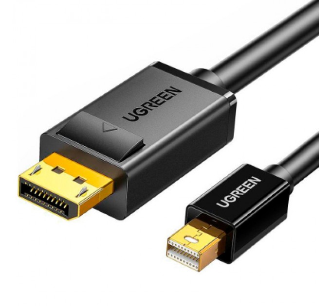 Ugreen Кабель мультимедійний miniDisplayPort M to DisplayPort M 1.5m MD105 black Ugreen (10477)
