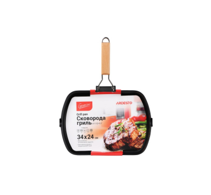 Ardesto Сковорода Ardesto Gemini Baceno Grill 34х24 см (AR1934GF)