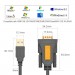 Ugreen Кабель для передачі даних USB to COM M 1.5m DB9 RS-232 CR104 black Ugreen (20211)