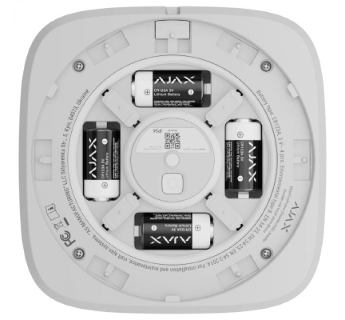 Ajax Сирена Ajax EN54 FireProtect Sounder/VAD white