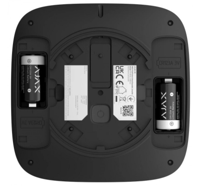 Ajax Датчик диму Ajax EN54 FireProtect Heat/Sounder black