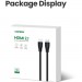 Ugreen Кабель мультимедійний HDMI M to HDMI M 2.0m braided HD140 black Ugreen (80403)