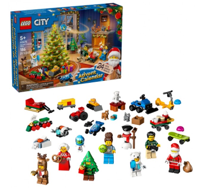 LEGO Конструктор LEGO City Різдвяний календар 2025 (60475)