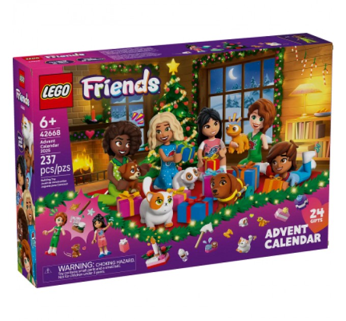 LEGO Конструктор LEGO Friends Адвент календар 2025 (42668)