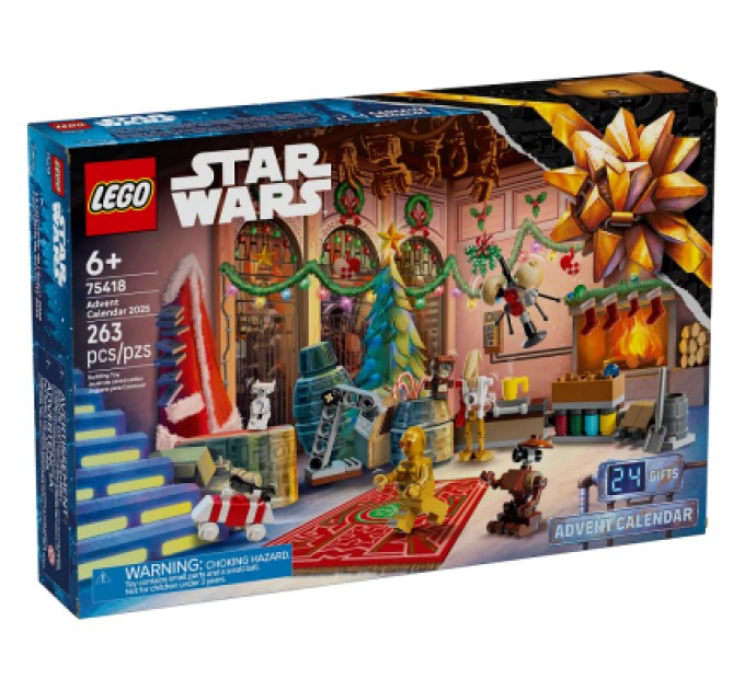 LEGO Конструктор LEGO Star Wars Адвент календар 2025 (75418)