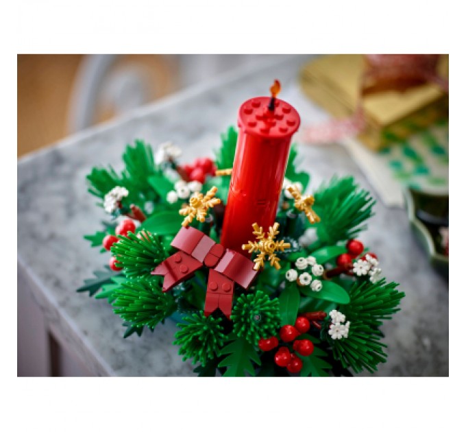 LEGO Конструктор LEGO Iconic Декор для різдвяного столу (40743)