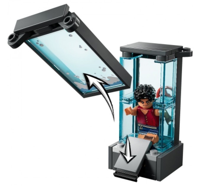 LEGO Конструктор LEGO One Piece Цирковий намет клоуна Баґґі (75637-)