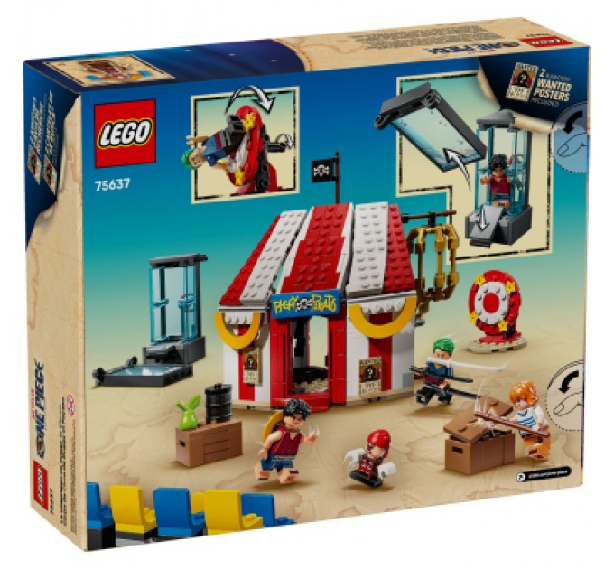 LEGO Конструктор LEGO One Piece Цирковий намет клоуна Баґґі (75637-)