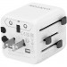 Canyon Перехідник Canyon Travel Adapter OnTour One EU/UK/US/AUS White (CNS-TA1005W)