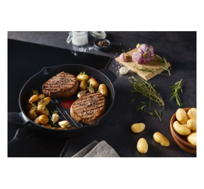 Tefal Сковорода Tefal Grill Unlimited Thermo-Spot 26 см (E2294074)