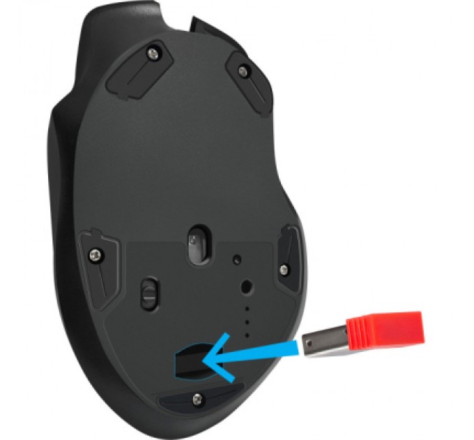 Defender Мишка Defender Thunder GM-213 LED Wireless Black (52213)