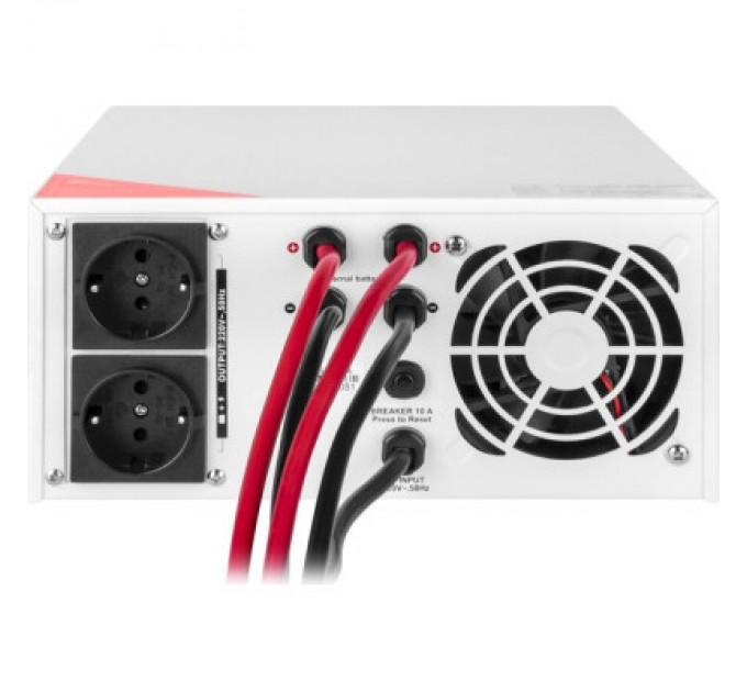 LogicPower Пристрій безперебійного живлення LogicPower LPM - PSW-1500VA, 1050W, White (22755)