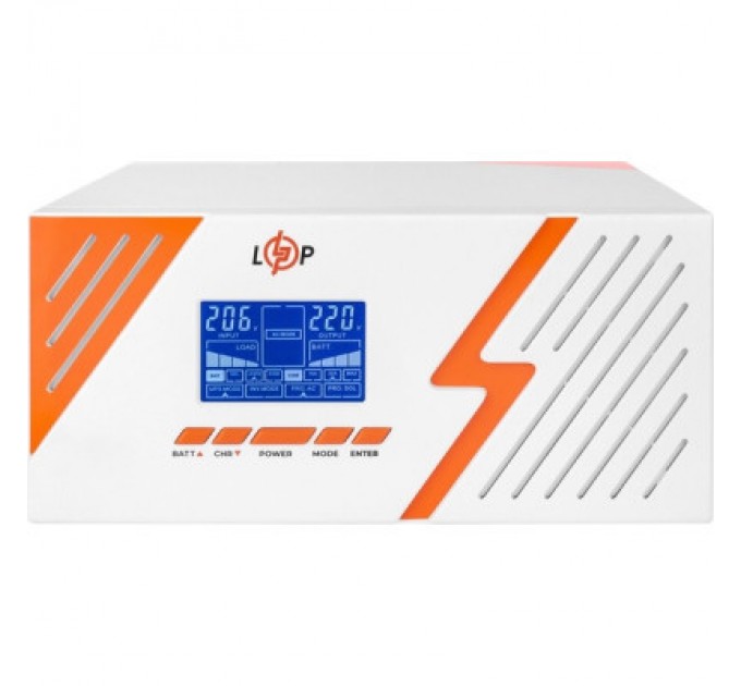 LogicPower Пристрій безперебійного живлення LogicPower LPM - PSW-1500VA, 1050W, White (22755)