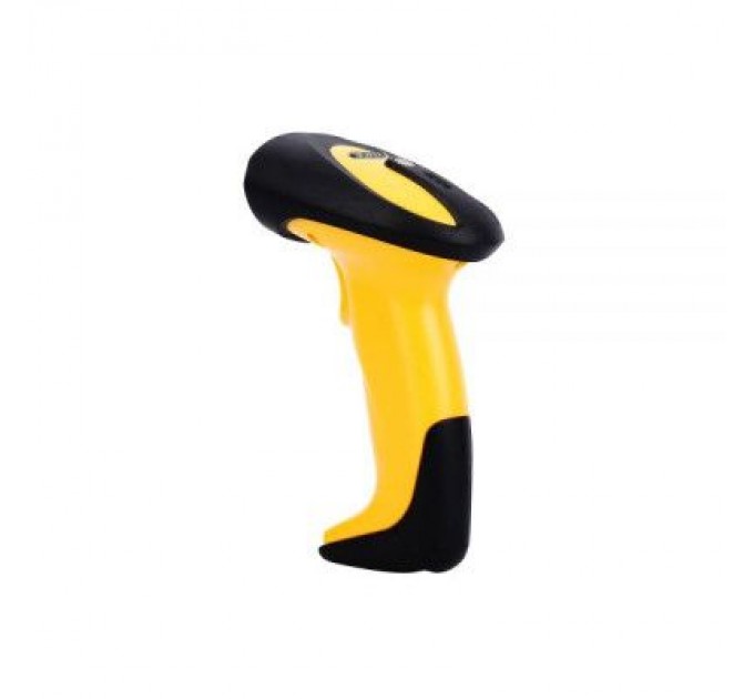 UKRMARK Сканер штрих-коду UKRMARK EV-W2503 2D, 433MHz, USB, IP64, stand, black/yellow (900769)
