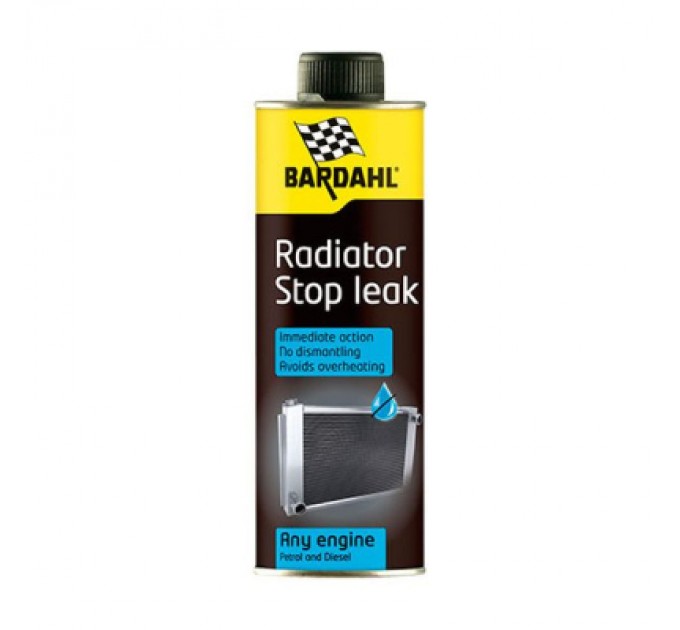 BARDAHL Герметик автомобільний BARDAHL RADIATOR STOP LEAK BARDAHL 0,5л (1099B)