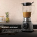 Cecotec Блендер Cecotec Power Titanium 2000MAX PerfectMix Black CCTC-04140 (8435484041409)
