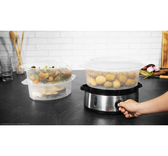 Cecotec Пароварка Cecotec Vapovita 3000 Inox CCTC-04109 (8435484041096)