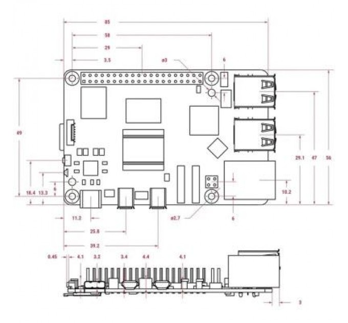 Raspberry Pi Промисловий ПК Raspberry Pi 5 8GB (RPI5-8GB)