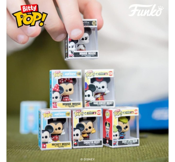 Funko Pop Фігурка Funko Pop набір Bitty Pop! серії Дісней (4 фігурки асортименті) (76340)