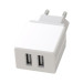 XO Зарядний пристрій XO L75 2USB/2.4A + Lightning White (XO-L75-L)