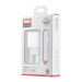 XO Зарядний пристрій XO L97 (1Type-C/1USB/2.4A) + Type-C - Lightning White (XO-L97-LG)
