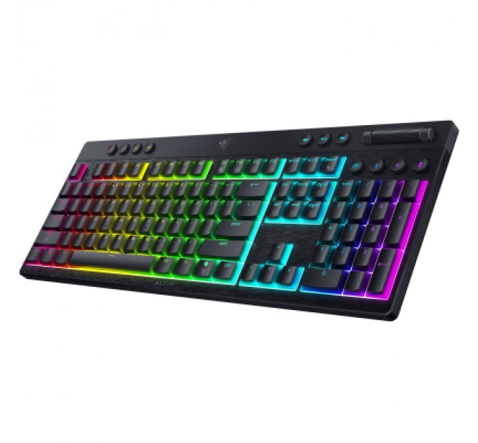 Razer Клавіатура Razer BlackWidow V4 Low-Profile Wireless/Bluetooth/USB Yellow switch UA Black (RZ03-05271500-R3M1)
