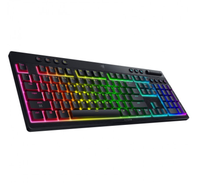Razer Клавіатура Razer BlackWidow V4 Low-Profile Wireless/Bluetooth/USB Yellow switch UA Black (RZ03-05271500-R3M1)