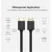 Ugreen Кабель мультимедійний HDMI M to HDMI M 10.0m HD104 black Ugreen (10110)
