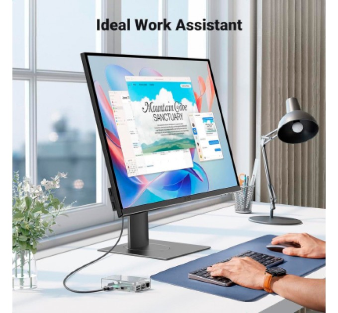 Ugreen Кабель мультимедійний HDMI M to HDMI mini M 1.0m 8K HD163 black Ugreen (15514)