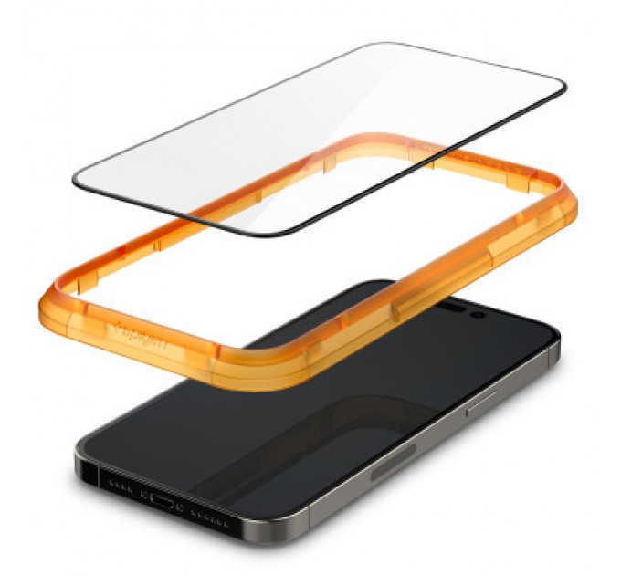 Spigen Скло захисне Spigen Apple Iphone 14 Pro Max Glas tR Align Master FC (2 Pack), Blac (AGL05204)