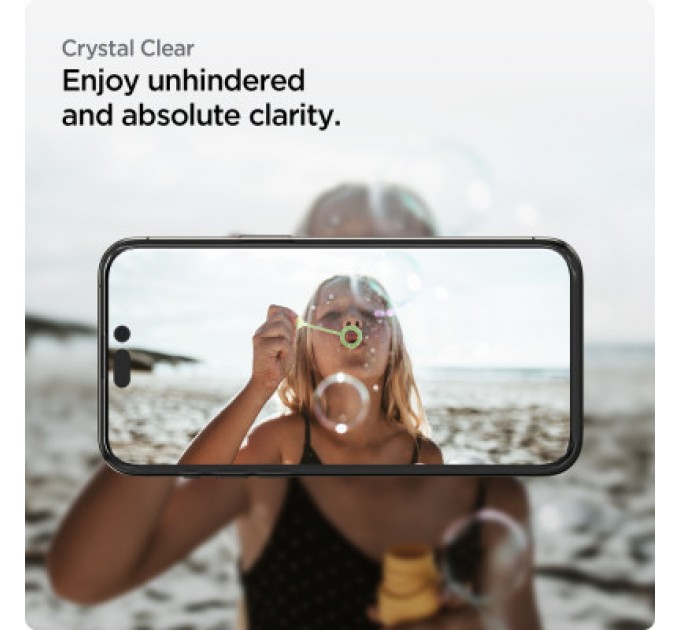 Spigen Скло захисне Spigen Apple Iphone 14 Pro Max Glas tR Align Master FC (2 Pack), Blac (AGL05204)