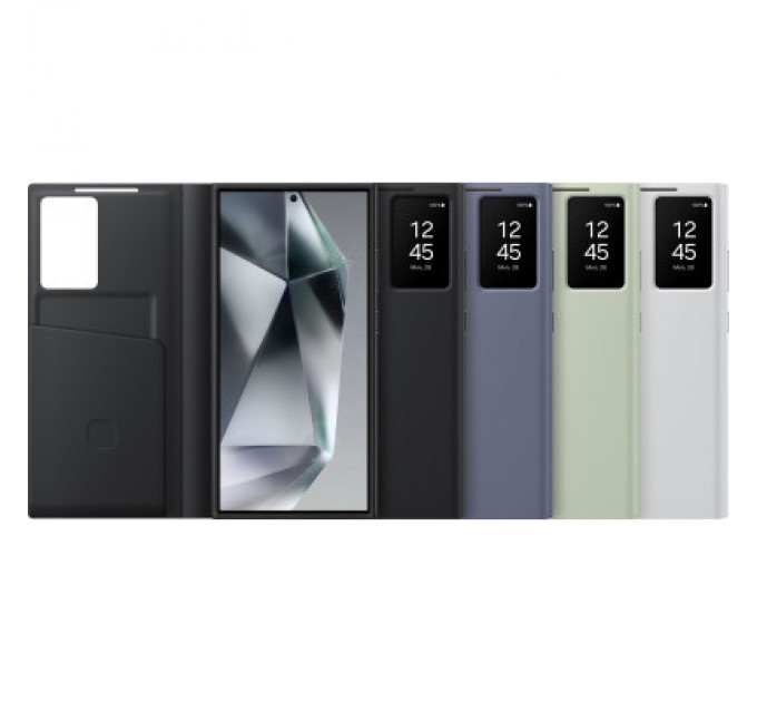 Samsung Чохол до мобільного телефона Samsung Galaxy S24 Ultra (S928) Smart View Wallet Case (EF-ZS928CBEGWW)