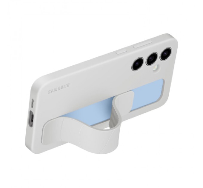 Samsung Чохол до мобільного телефона Samsung Galaxy S24 FE (S721) Standing Grip Case grey (EF-GS721CJEGWW)