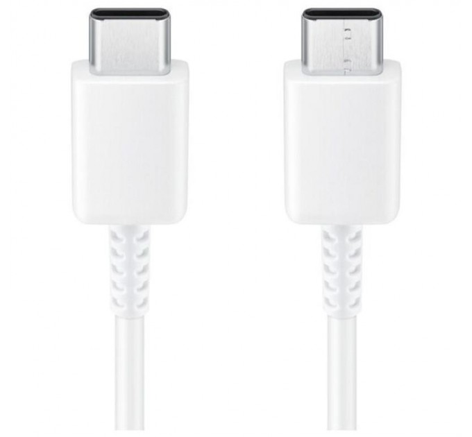 Samsung Кабель Samsung USB Type-C - USB Type-C (M/M), 1 м, White (EP-DA705BWRGRU) OEM