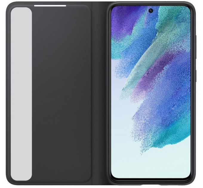Samsung Чохол-книжка Samsung Smart Clear View Cover для Samsung Galaxy S21 FE SM-G990 Dark Gray (EF-ZG990CBEGRU)